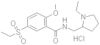 Benzamida, N-[(1-etil-2-pirrolidinil)metil]-5-(etilsulfonil)-2-metoxi-, cloridrato (1:1)