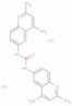 1,3-bis(4-amino-2-methyl-6-quinolyl)urea dihydrochloride