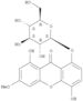 9H-Xanthen-9-one, 8-(b-D-glucopyranosyloxy)-1,5-dihydroxy-3-methoxy-