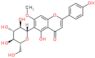 (1S)-1,5-anhydro-1-[5-hydroxy-2-(4-hydroxyphenyl)-7-methoxy-4-oxo-4H-chromen-6-yl]-D-glucitol