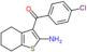 (2-Amino-4,5,6,7-tetrahydrobenzo[b]thiophen-3-yl)(4-chlorophenyl)methanone