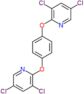 2,2'-[benzene-1,4-diylbis(oxy)]bis(3,5-dichloropyridine)
