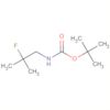 Carbamic acid, (2-fluoro-2-methylpropyl)-, 1,1-dimethylethyl ester