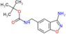 Carbamic acid, [(3-amino-1,2-benzisoxazol-5-yl)methyl]-, 1,1-dimethylethyl ester