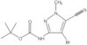 1,1-Dimethylethyl N-(4-bromo-5-cyano-1-methyl-1H-pyrazol-3-yl)carbamate