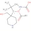 Carbamic acid, [[4-(hydroxymethyl)-4-piperidinyl]methyl]-,1,1-dimethylethyl ester