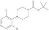 1,1-Dimethylethyl 1-(3-bromo-5-fluoro-4-pyridinyl)-4-piperidinecarboxylate