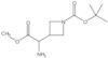 3-Azetidineacetic acid, α-amino-1-[(1,1-dimethylethoxy)carbonyl]-, methyl ester