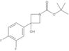 1,1-Dimetiletil 3-(3,4-difluorofenil)-3-hidroxi-1-azetidinocarboxilato