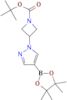 1-Azetidinecarboxylic acid,3-[4-(4,4,5,5-tetramethyl-1,3,2-dioxaborolan-2-yl)-1H-pyrazol-1-yl]-,1,…