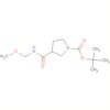 1-Pyrrolidinecarboxylic acid, 3-[(methoxymethylamino)carbonyl]-,1,1-dimethylethyl ester