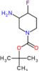 2-Methyl-2-propanyl 3-amino-4-fluoro-1-piperidinecarboxylate