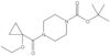 1-Piperazinecarboxylic acid, 4-[(1-ethoxycyclopropyl)carbonyl]-, 1,1-dimethylethyl ester