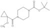 1-Piperazinecarboxylic acid, 4-[(1-methoxycyclopropyl)carbonyl]-, 1,1-dimethylethyl ester