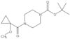 1,1-Dimethylethyl 4-[(1-methoxycyclopropyl)carbonyl]-1-piperazinecarboxylate