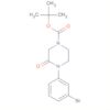 1-Piperazinecarboxylic acid, 4-(3-bromophenyl)-3-oxo-,1,1-dimethylethyl ester