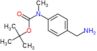 Carbamic acid, [[4-(aminomethyl)phenyl]methyl]methyl-, 1,1-dimethylethyl ester