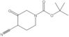 1,1-Dimethylethyl 4-cyano-3-oxo-1-piperidinecarboxylate