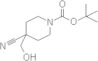 4-Cyano-4-(hydroxymethyl)-1-piperidinecarboxylic acid tert-butyl ester