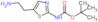 tert-butyl N-[5-(2-aminoethyl)thiazol-2-yl]carbamate