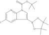 tert-butyl 5-fluoro-3-(4,4,5,5-tetramethyl-1,3,2-dioxaborolan-2-yl)-1h-pyrrolo[2,3-b]pyridine-1-carboxylate