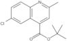 1,1-Dimethylethyl 6-chloro-2-methyl-4-quinolinecarboxylate