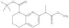 Methyl 8-[(1,1-dimethylethoxy)carbonyl]-5,6,7,8-tetrahydro-α-methyl-1,8-naphthyridine-2-acetate