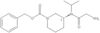 Phenylmethyl (3S)-3-[(2-aminoacetyl)(1-methylethyl)amino]-1-piperidinecarboxylate