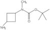 1,1-Dimethylethyl N-(3-aminocyclobutyl)-N-methylcarbamate