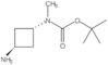 1,1-Dimethylethyl N-(trans-3-aminocyclobutyl)-N-methylcarbamate