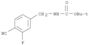 Carbamic acid,[(4-cyano-3-fluorophenyl)methyl]-, 1,1-dimethylethyl ester (9CI)