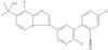 2′,4-Difluoro-5′-[8-fluoro-7-(1-hydroxy-1-methylethyl)imidazo[1,2-a]pyridin-3-yl][1,1′-biphenyl]-2-carbonitrile