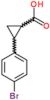 rel-(1R,2R)-2-(4-Bromophenyl)cyclopropanecarboxylic acid