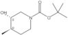 rel-1,1-Dimethylethyl (3R,4S)-3-hydroxy-4-methyl-1-piperidinecarboxylate
