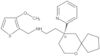 (9R)-N-[(3-Metoxi-2-tienil)metil]-9-(2-piridinil)-6-oxaspiro[4.5]decano-9-etanamina