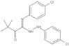 N-(4-Chlorophenyl)-3,3-dimethyl-2-oxobutanimidic acid 2-(4-chlorophenyl)hydrazide