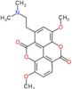 1-[2-(dimethylamino)ethyl]-3,8-dimethoxychromeno[5,4,3-cde]chromene-5,10-dione