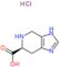 (6S)-4,5,6,7-tetrahydro-3H-imidazo[4,5-c]pyridine-6-carboxylic acid hydrochloride (1:1)