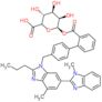 (3R,4R,5R,6R)-3,4,5-trihydroxy-6-[2-[4-[[4-methyl-6-(1-methylbenzimidazol-2-yl)-2-propyl-benzimida…