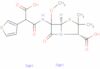 4-Thia-1-azabicyclo[3.2.0]heptane-2-carboxylic acid, 6-[[2-carboxy-2-(3-thienyl)acetyl]amino]-6-me…