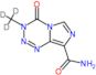 3-(~2~H_3_)methyl-4-oxo-3,4-dihydroimidazo[5,1-d][1,2,3,5]tetrazine-8-carboxamide