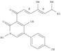 3-[(2E,4E)-4,6-dimethylocta-2,4-dienoyl]-1,4-dihydroxy-5-(4-hydroxyphenyl)pyridin-2(1H)-one