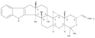 5bH-[1,3]Dioxino[5'',4'':2',3']oxireno[4',4'a][1]benzopyrano[5',6':6,7]indeno[1,2-b]indol-5b-ol,...