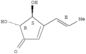 (4S,5R)-4,5-dihydroxy-3-[(1E)-prop-1-en-1-yl]cyclopent-2-en-1-one