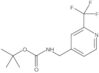 1,1-Dimethylethyl N-[[2-(trifluoromethyl)-4-pyridinyl]methyl]carbamate