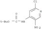 Carbamic acid,(2-chloro-5-nitro-4-pyridinyl)-, 1,1-dimethylethyl ester (9CI)
