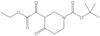 Ethyl 1-[(1,1-dimethylethoxy)carbonyl]-α,4-dioxo-3-piperidineacetate