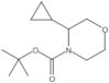 1,1-Dimethylethyl 3-cyclopropyl-4-morpholinecarboxylate