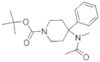 TERT-BUTYL 4-[ACETYL(METHYL)AMINO]-4-PHENYLPIPERIDINE-1-CARBAMATE