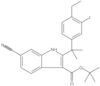 1,1-Dimethylethyl 6-cyano-2-[1-(4-ethyl-3-iodophenyl)-1-methylethyl]-1H-indole-3-carboxylate